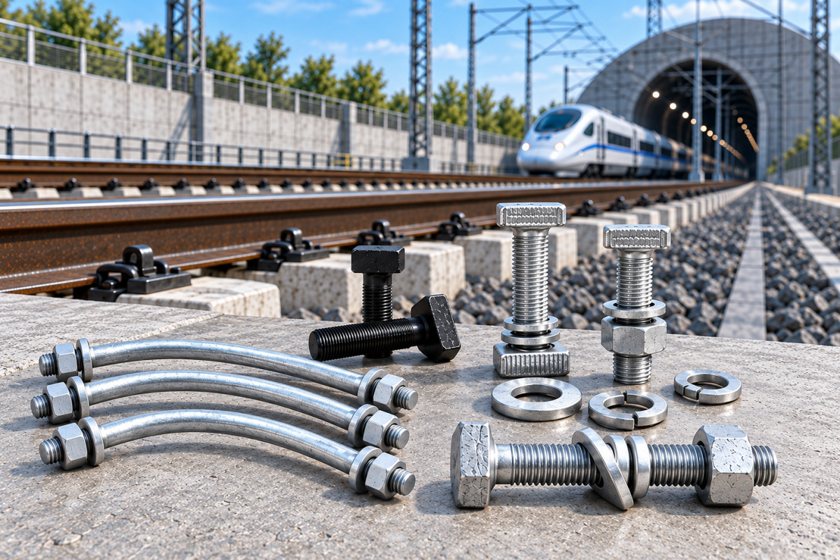 ENGINEERED FASTENERS FOR
RAIL AND TRANSIT INFRASTRUCTURE