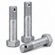 HOT-DIP GALVANIZED DRILLED HEX BOLTS