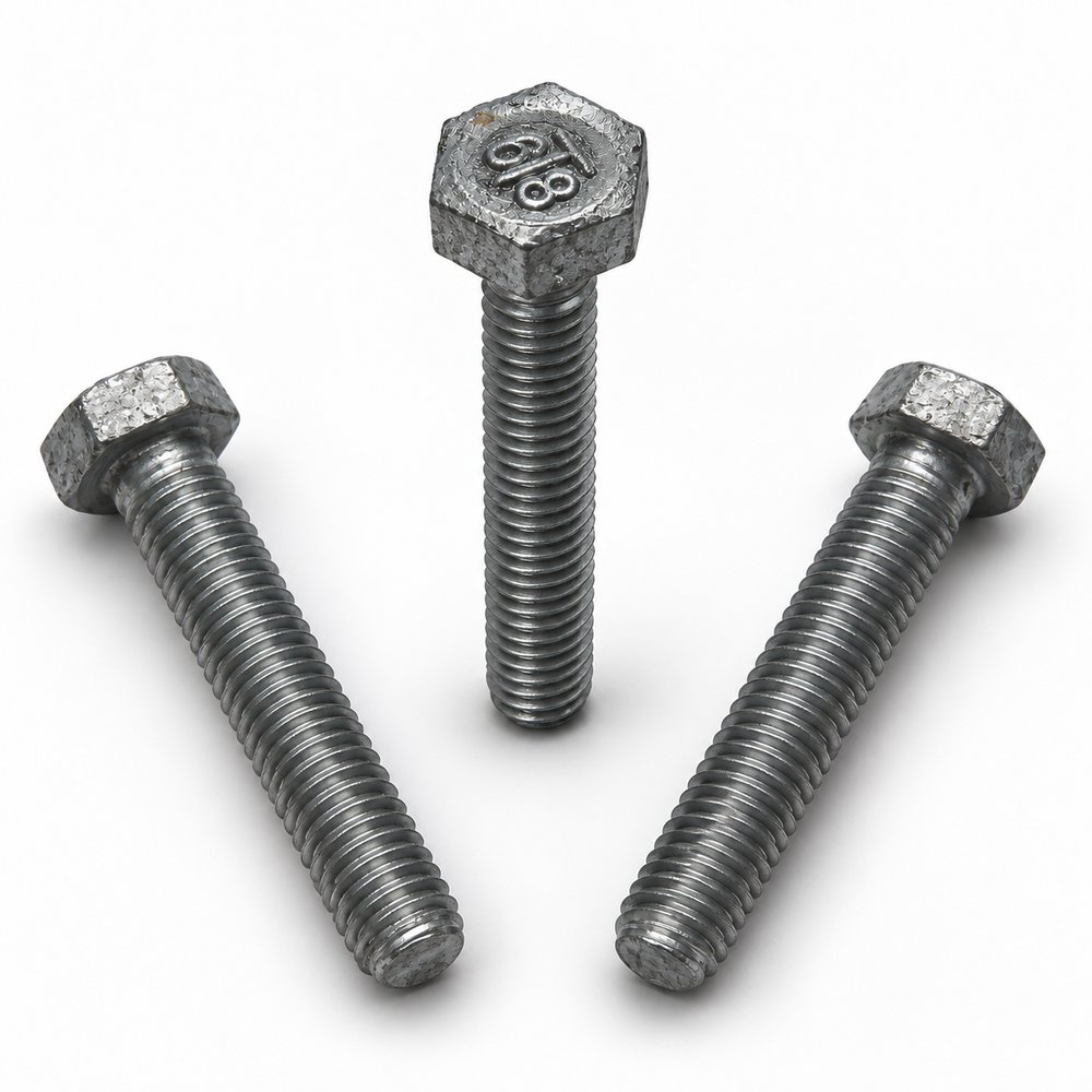 HOT-DIP GALVANIZED HEX BOLTS
