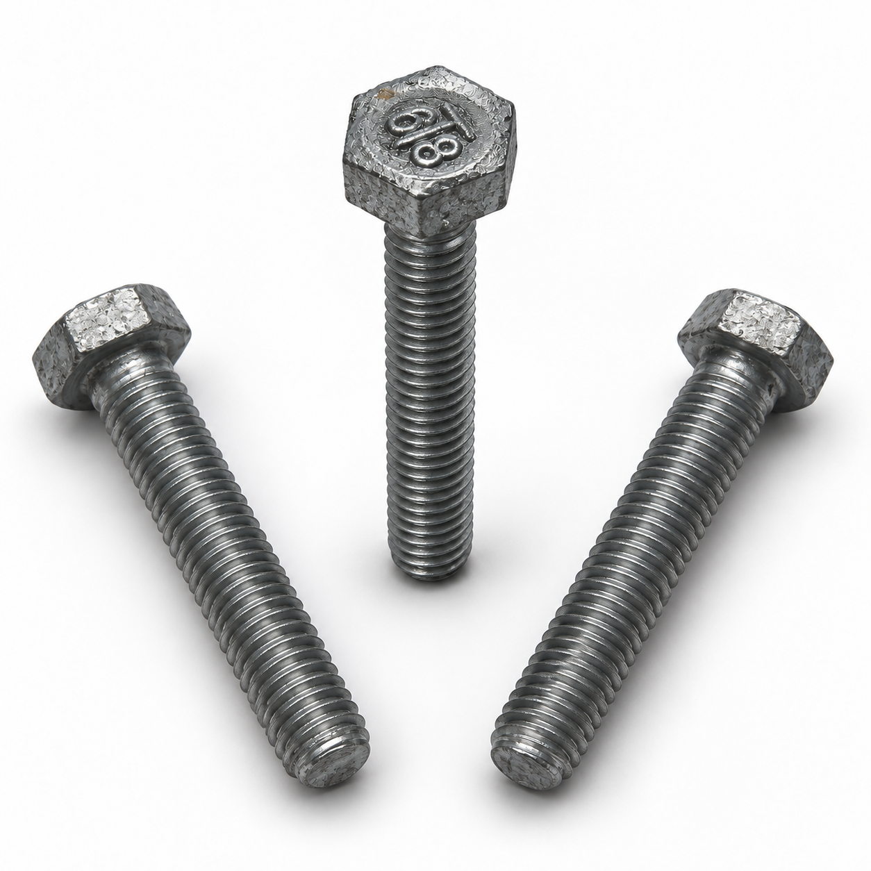 HOT-DIP GALVANIZED HEX BOLTS