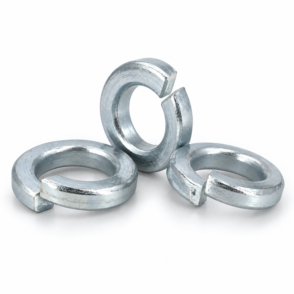 HOT-DIP GALVANIZED SPRING LOCK WASHERS