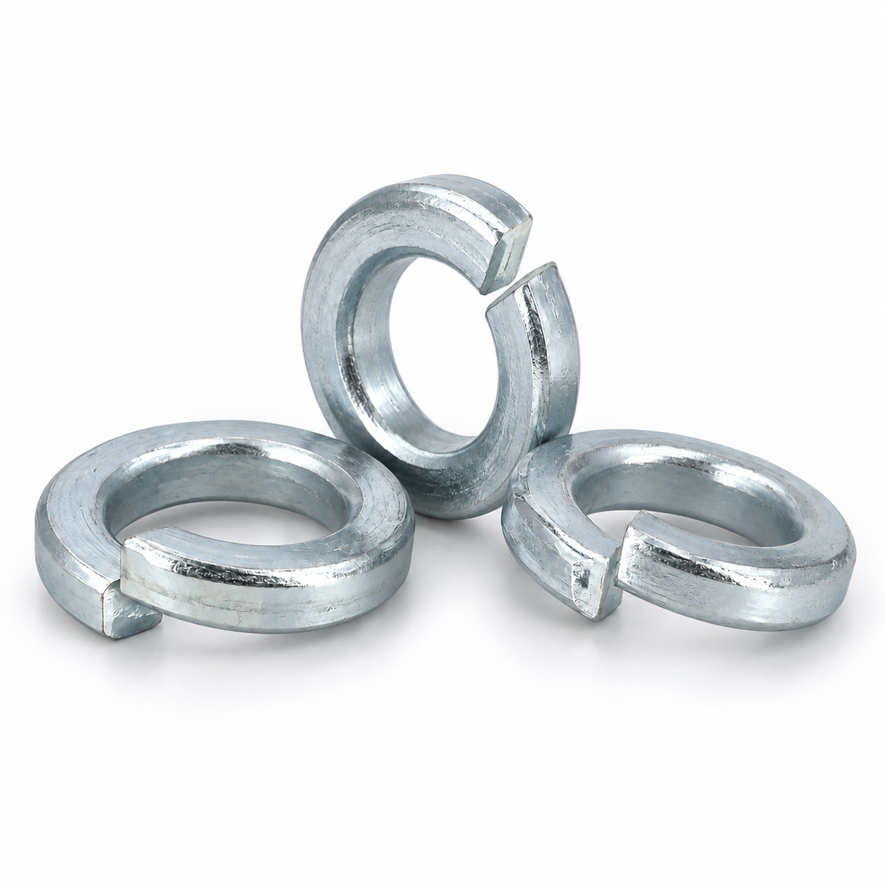 HOT-DIP GALVANIZED SPRING LOCK WASHERS