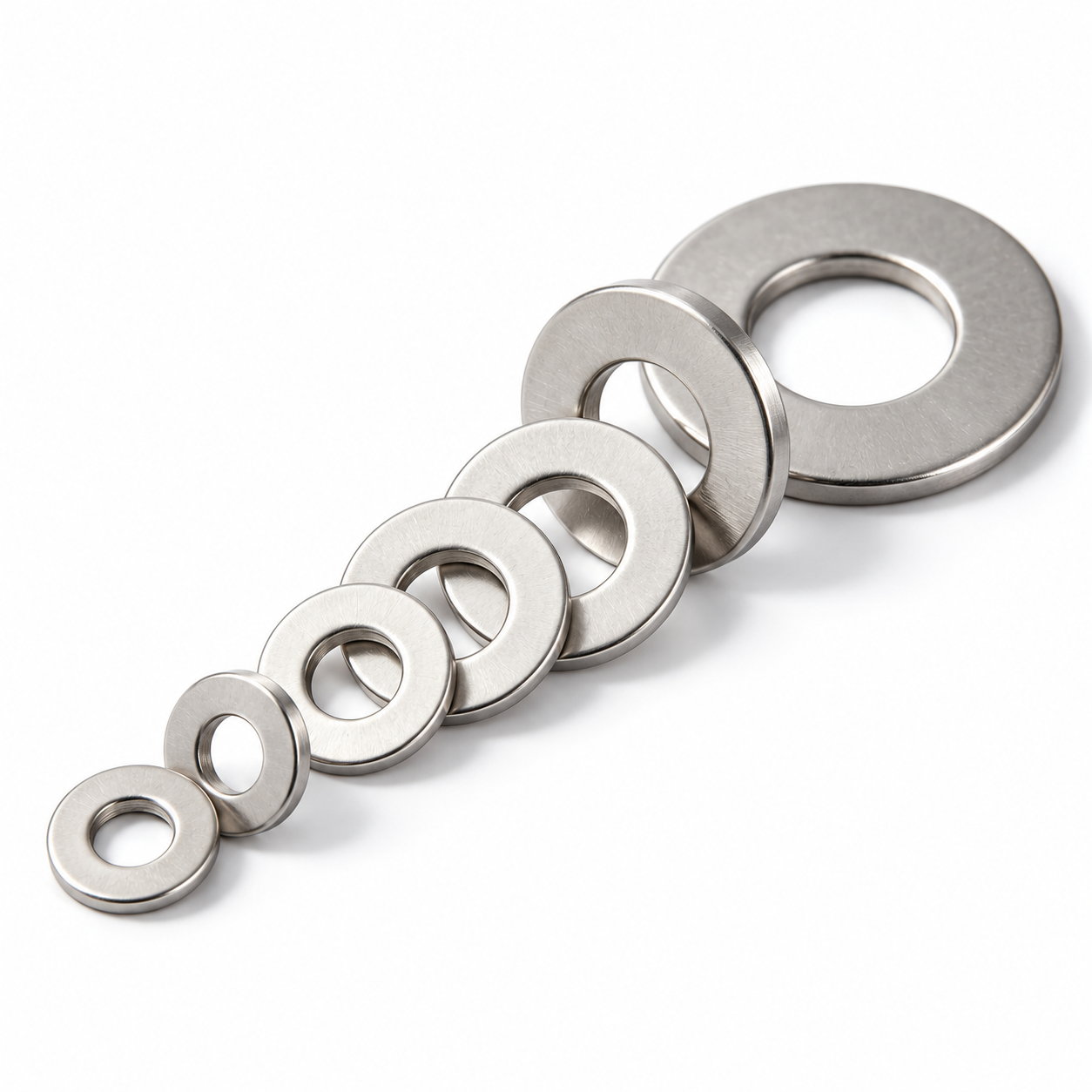 STAINLESS STEEL FLAT WASHERS